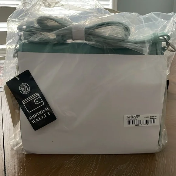 Valentino Orlandi Teal Crossbody Bag - Picture 4 of 7